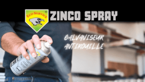 spray de galvanisation au zinc mobile
